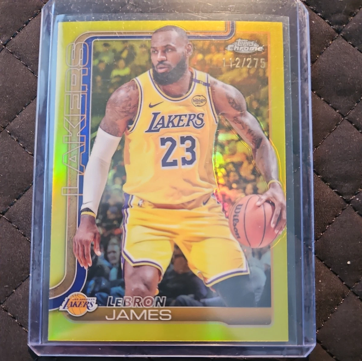 Topps LeBron James Basketball Serial Numbered Sports Trading Cards
