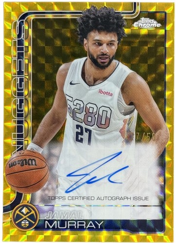 2025-26 Topps Chrome - Jamal Murray #55 Basketball Refractor | eBay