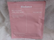 Biodance Bio Collagen Real Deep Mask Facial Sheet Mask 34g Brand New