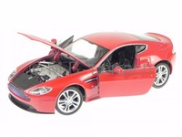 Aston Martin V12 Vantage Rot Modellauto 24017 Welly 1:24