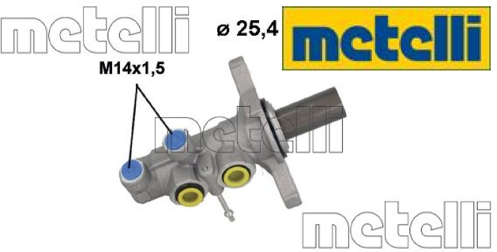 metelli 05-1274 Hauptbremszylinder Bremszylinder für Ford