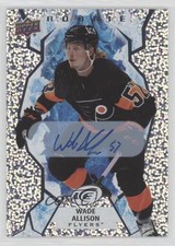 2021-22 Upper Deck Ice Rookie White Snowflake Auto Wade Allison #127 Auto qw7