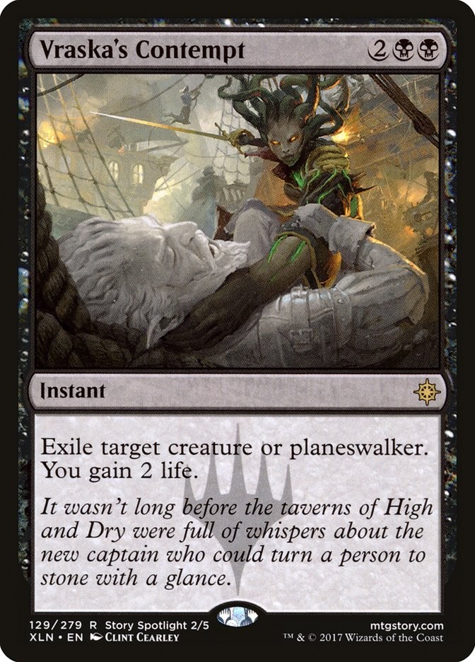 MTG Magic the Gathering Vraska's Contempt (129/317) Ixalan LP