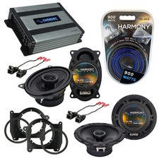 Fits Chevy S-10 Truck 2002-2004 OEM Speaker Upgrade Harmony R46 R65 HA-A400.4