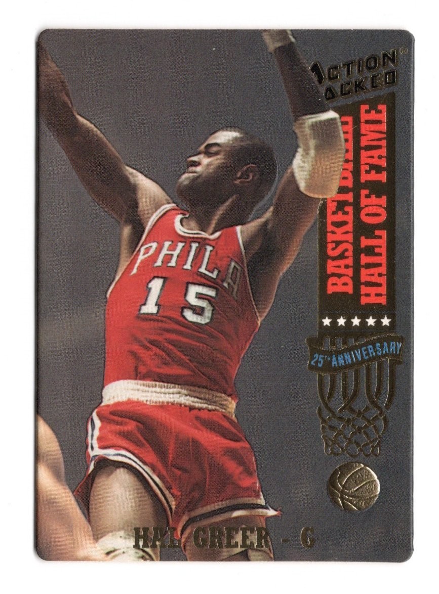 Hal Greer 1993 Action Packed Hall of Fame #34 Philadelphia 76ers Basketball Card