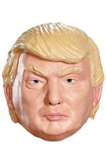Donald Trump Vacuform Half Mask for Adults - Election Costume Accessory