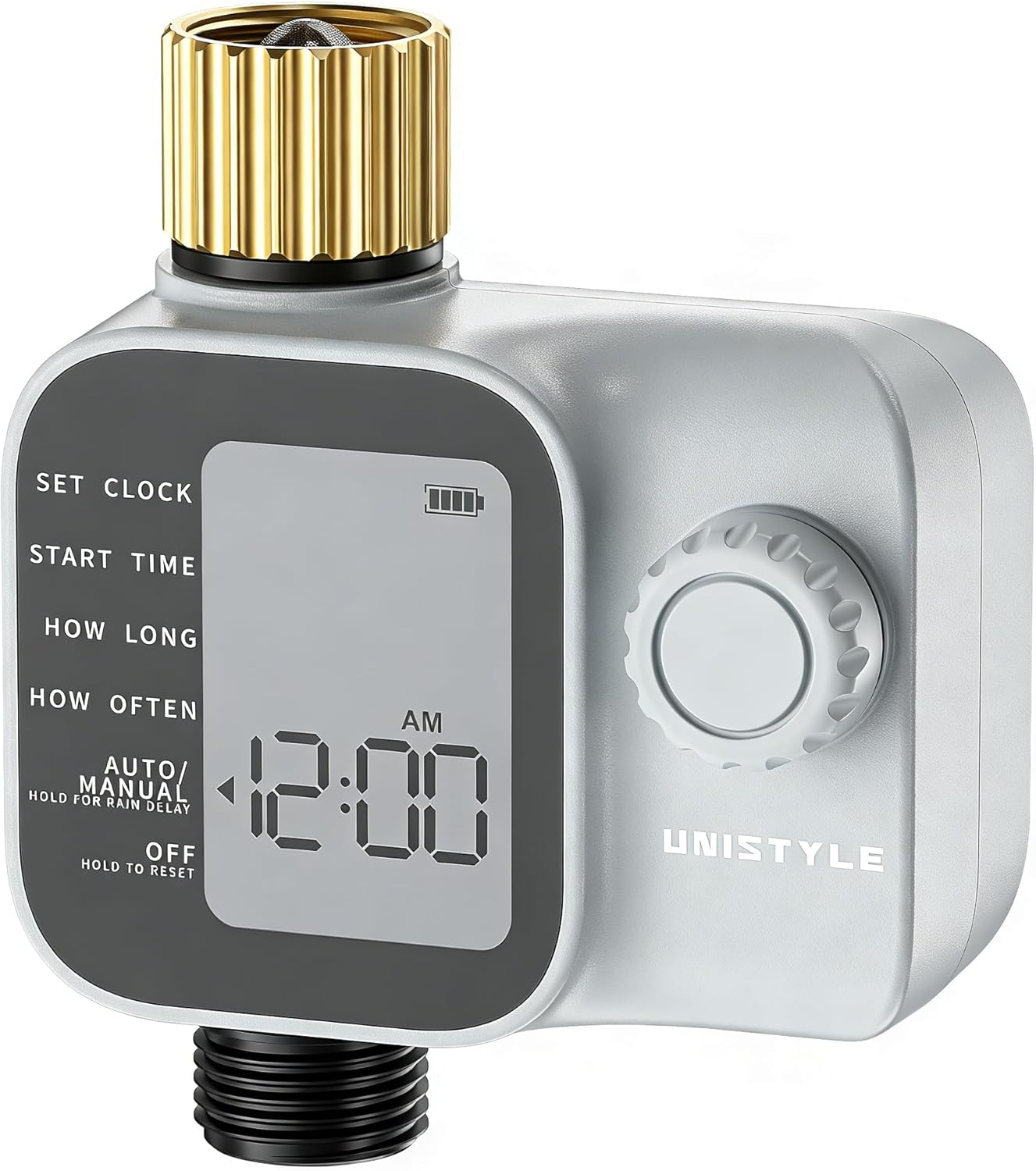 [2026 All-New] Water Timer,  Hose Timer for Sprinkler Irrigation, Brass Inlet, A