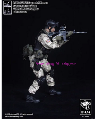 Damtoys 93001-93006 1/6 Task Force Ranger Black Hawk Down Set 6