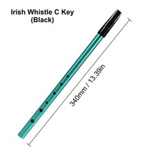 Irish Whistle Key C Mellow Sound 6 Holes Flute For Beginners BOQF