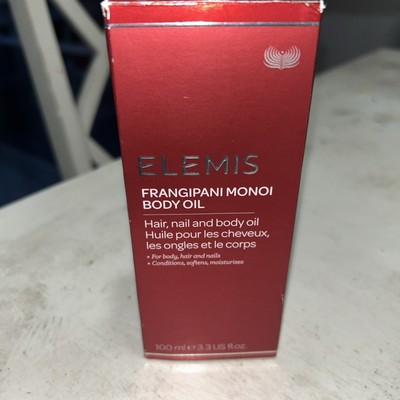 Elemis Frangipani Monoi Body Oil Hair Nail Body 3.3 oz