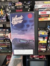 Wheels Of Terror VHS Tape Rare Horror Cult Film Killer Car HTF OOP 90s Weird