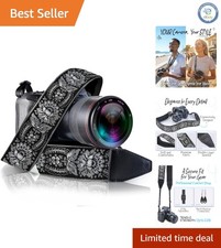 Fully Adjustable Cruelty-Free Camera Strap for Stylish Photography Adventures