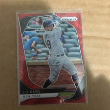 2020 Panini Prizm Tier III Red Mojo Prizm /99 JD Davis #228