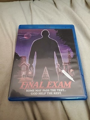 SCREAM FACTORY FINAL EXAM SLASHER HORROR CULT MOVIE BLU RAY 1981