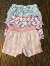 The Beaufort Bonnet Company Toddler Boy Swim Trunks 18-24 Months Bundle Of 3