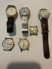 Vintage Watch Lot for Parts or Repair Lot
