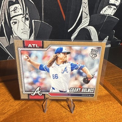 Topps 2026 Series 1 Grant Holmes Atlanta Braves Serial Numbered #182