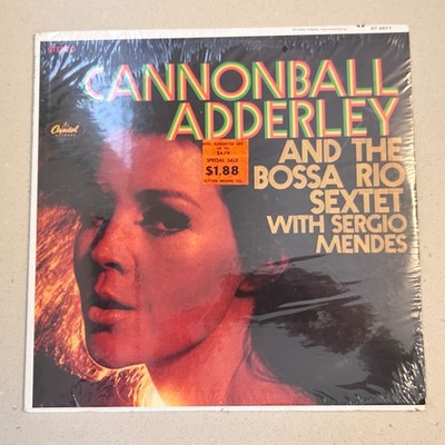 SEALED!! Cannonball Adderley ''And The Bossa Rio Sextet'' Jazz LP Capitol 1968