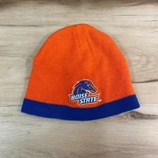 Boise State Broncos Knit Beanie Orange Blue NCAA OuterStuff Kids OSFA
