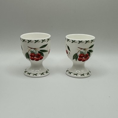 MAXWELL WILLIAMS - 2 EGG CUPS - ''ORCHARD FRUITS''