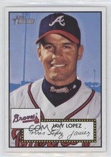 2001 Topps Heritage Black Back Javy Lopez #34 1q2