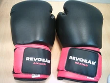 Revgear Boxing Gloves 16oz - Black and Red