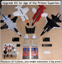 3D Printed Upgrade kit for Age of the Primes Superion (Replaces Aerial bots)