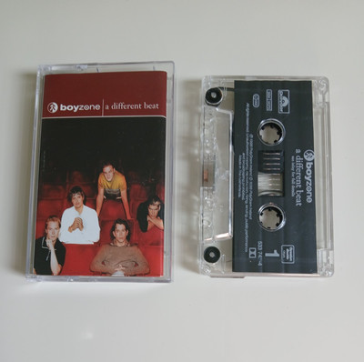 BOYZONE A DIFFERENT BEAT CASSETTE TAPE POLYDOR 1996