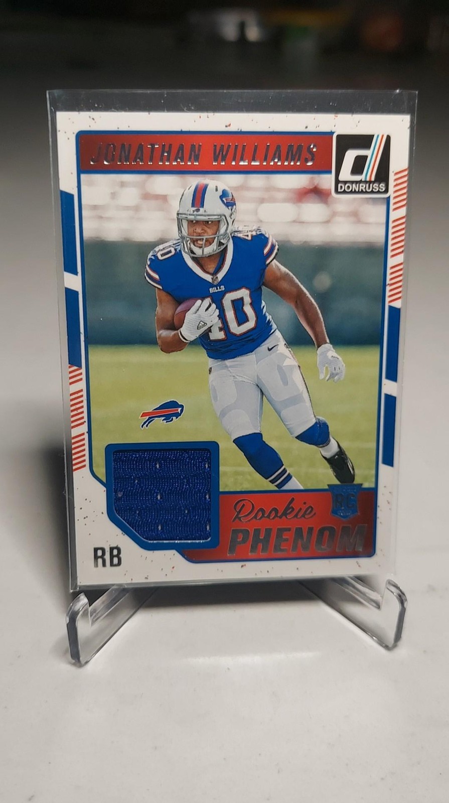 2016 Donruss #5 Jonathan Williams Rookie Phenom Jersey Relics