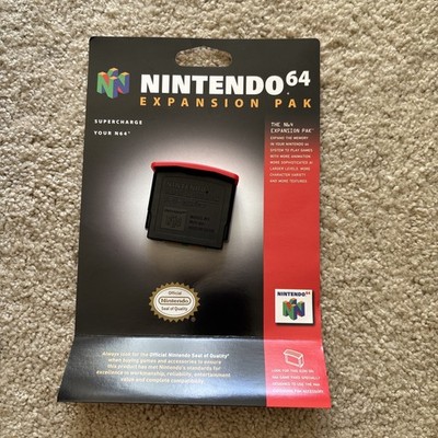 Nintendo 64 Expansion Pack Pak NUS-007 Authentic OEM W/ Original Insert