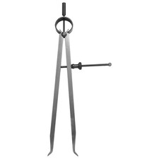 D&ouml;nges Pr&auml;zisions-Federinnentaster DIN 6487, L&auml;nge 150 mm (Spitzzirkel Zirkel)