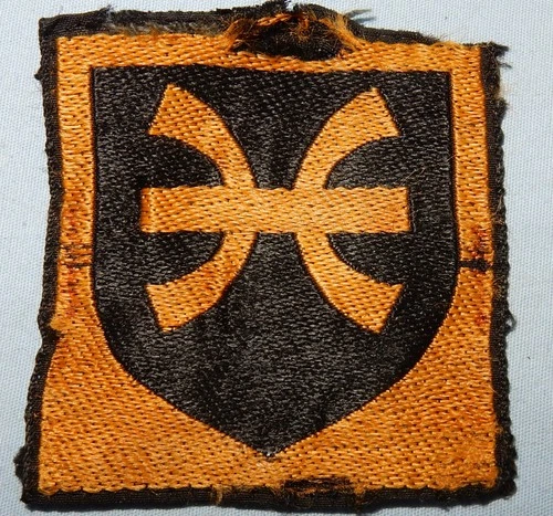 WW2 12th INFANTRY BRIGADE FORMATION SIGN PATCH MILITARY BADGE WORLD WAR II