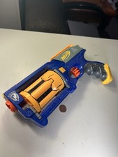 NERF N-strike Blue Maverick 2004 - Recon Dart Blaster Gun with 2 Clips - Hasbro