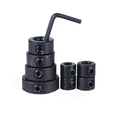 Countersink Drill Bit Set with Adjustable Depth Stop Collar for Woodworking