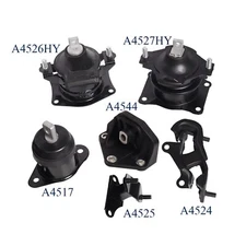 6pcs Engine Motor & Transmission Mount for 2003-2007 Honda Accord 3.0L V6 Auto