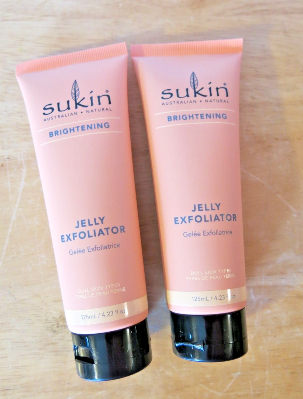Sukin Brightening Jelly Face Exfoliator, 4.23 Oz, 2 Pack Australian Skin Care eBay