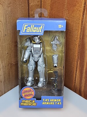 Fallout Mega Merge 4-Inch  Action Figure Series 2  T-45 Armor Armure #02