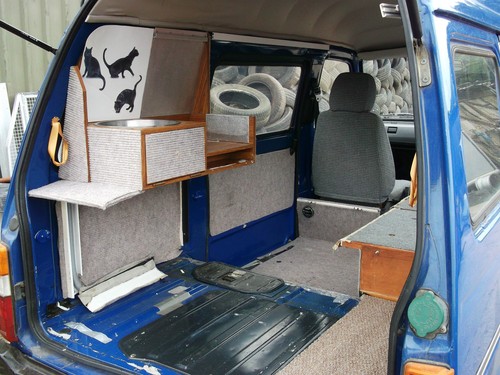 Subaru 700 High roof 4WD camper van/mobility - project vehicle - long MOT - Picture 6 of 8