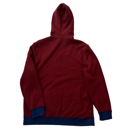 $70 Club Room Men's Fleece Reversible Pajama Hoodie Polyester Blue/Red Size XXL - Picture 2 of 5