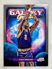 23-24 Topps Chrome Cosmic Galaxy Greats Alex English Card No GG-24