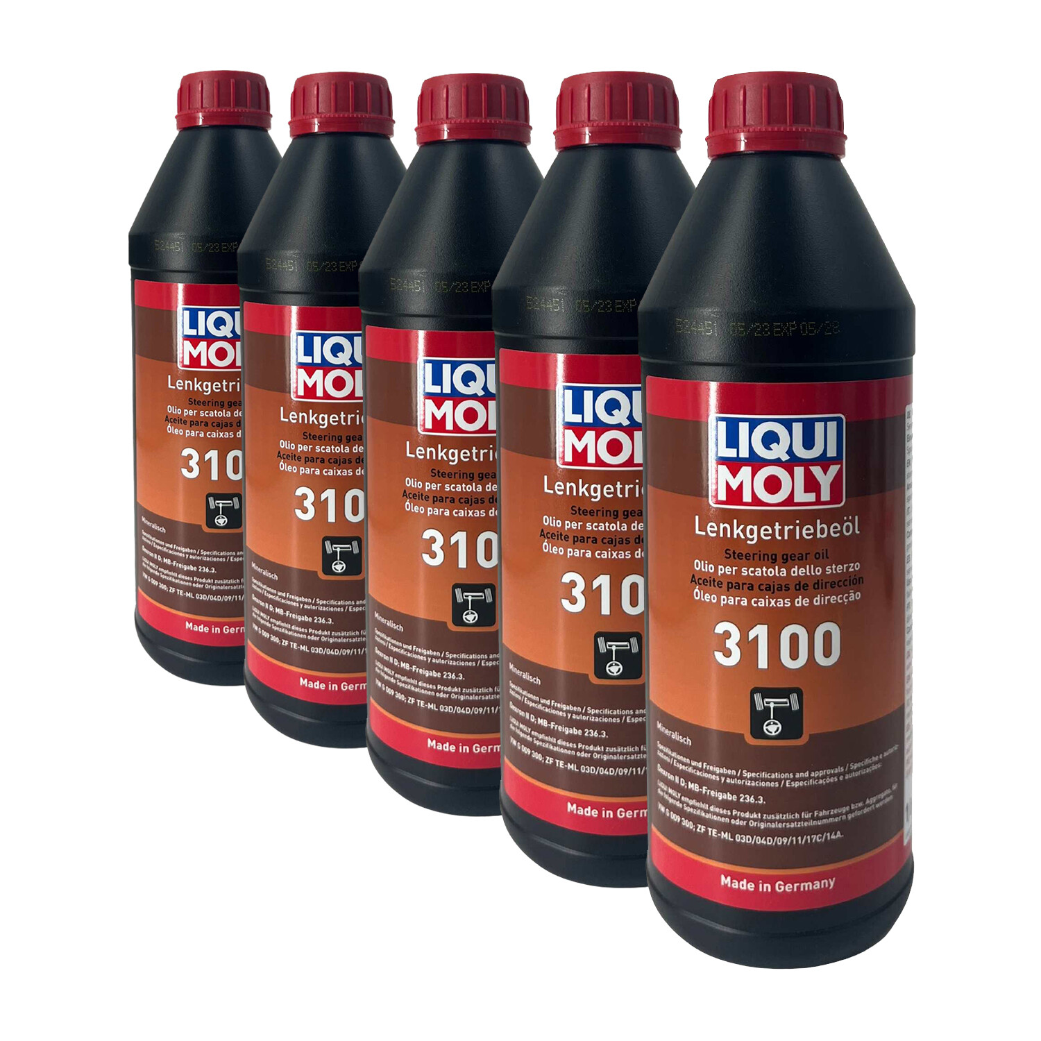 LIQUI MOLY Lenkgetriebeöl 3100 Dexron IID, MB 236.3, 5x1 Liter eBay