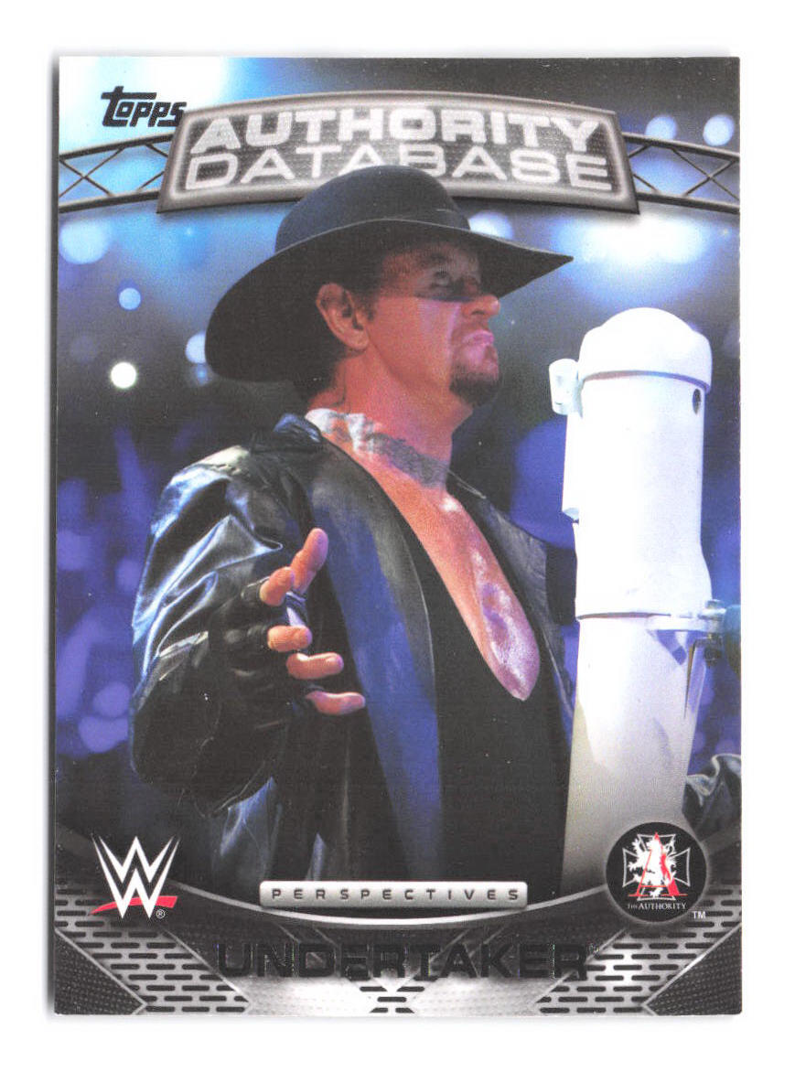 2016 Topps WWE Undertaker Authority Database 16A