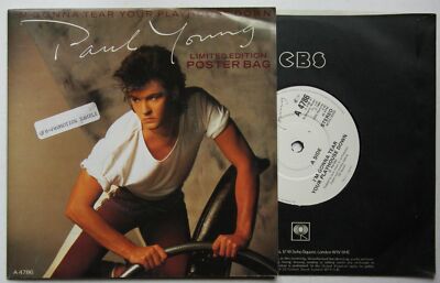 Paul Young I'm Gonna Tear Your Playhouse Down UK Ltd Poster-PS 7in