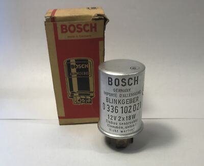 Bosch Blinkgeber 0336102021 12V 2x15W o 2x18W flasher unit circuit clignotante