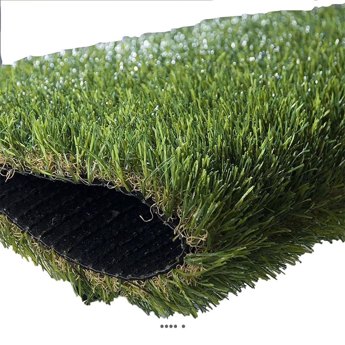 Gazon artificiel 50x100 cm avec brins de 25 mm pour aménagement extérieur et balcon