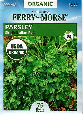 Parsley Extra Triple Curled Herb Seeds NON-GMO Ferry Morse 1.25g  12/21