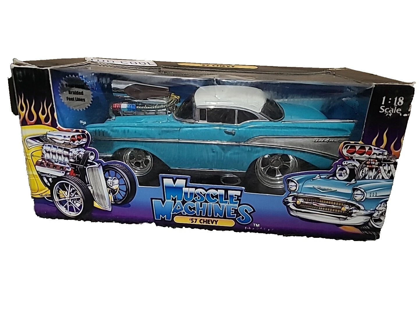 Veículos Chevrolet de brinquedo e de metal fundido escala 1:18 Muscle Machines
