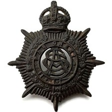 WW1 Australian Army Service Corps AASC Australia Division Colonial Cap Badge