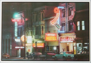 Greg Girard. Ovaltine Cafe Vancouver 1975. Tirage prepress