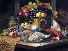 fruit in a basket Accent Tile Mural Kitchen Bathroom Wall Backsplash Ceramic 8x6